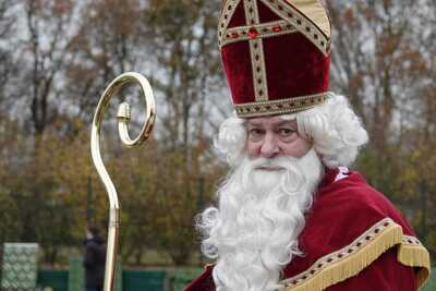 Sint close up Sinterklaas